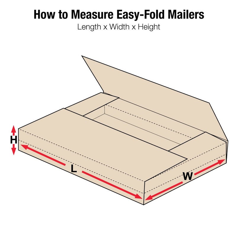 BOX USA صناديق بريد الولايات المتحدة الصغيرة 9 5/8"L x 6 5/8"W x 1 1/4"H 50-عبوة - صندوق كرتوني مضلع للشحن، الانتقال، البريد، التعبئة، التغليف والتخزين - Image 2